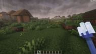 Wait for a thunderstorm to attack the villager (Image via Sportskeeda Gaming || Mojang Studios)